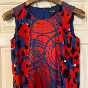 Fun and fierce DKNY sleeveless dress-Size 8